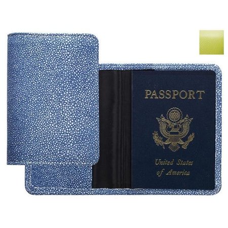 RAIKA Raika RO 115 LIME Passport Cover - Lime RO 115 LIME